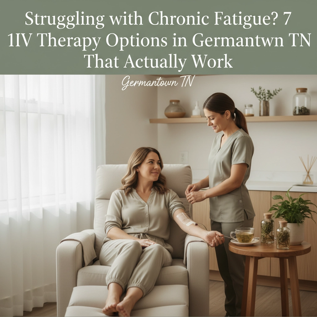 Struggling with Chronic Fatigue? 7 IV Therapy Options in Germantown TN That Actually Work