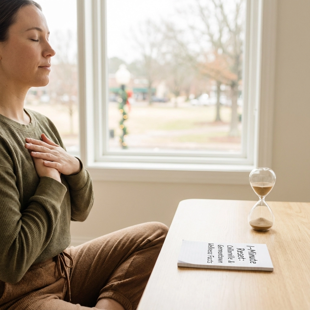 Holiday Stress: 1-Minute Reset (Quick Facts for Collierville & Germantown)