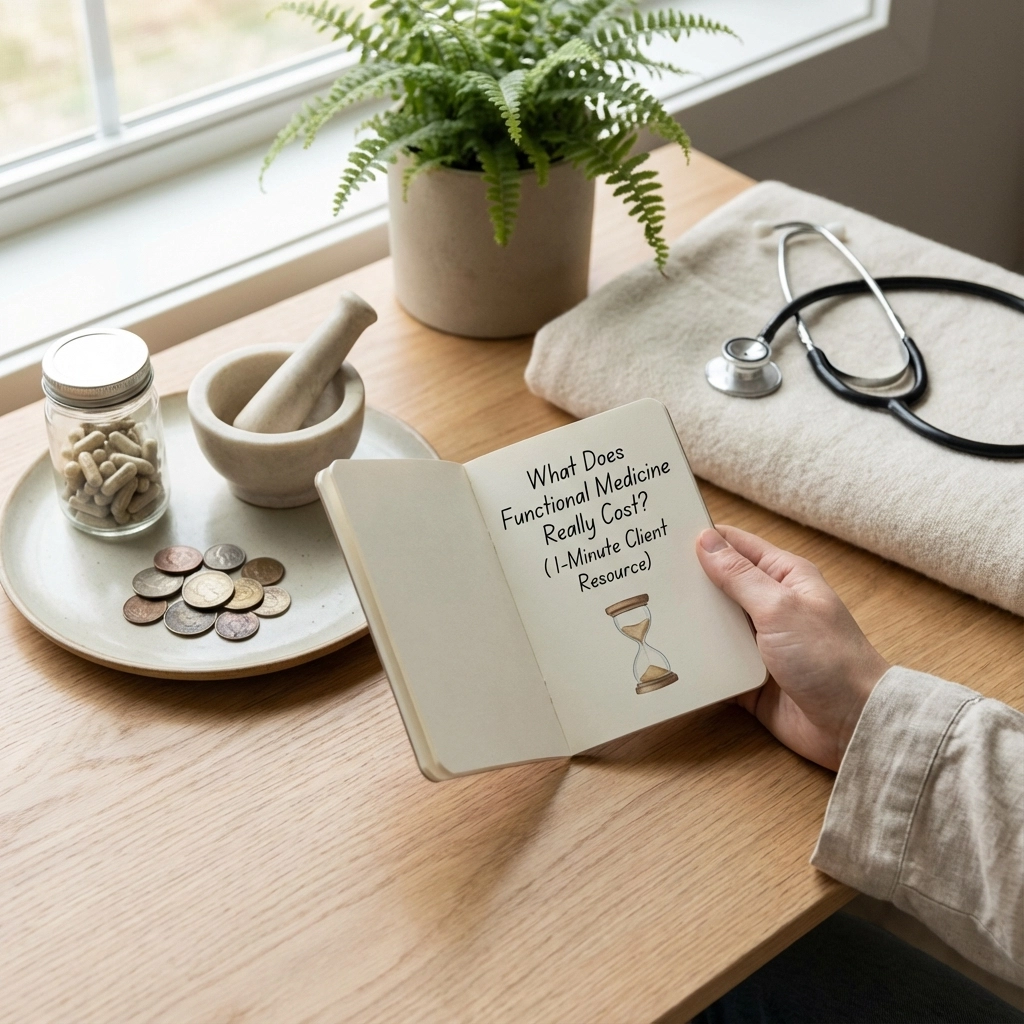 What Does Functional Medicine Really Cost? (1-Minute Client Resource)