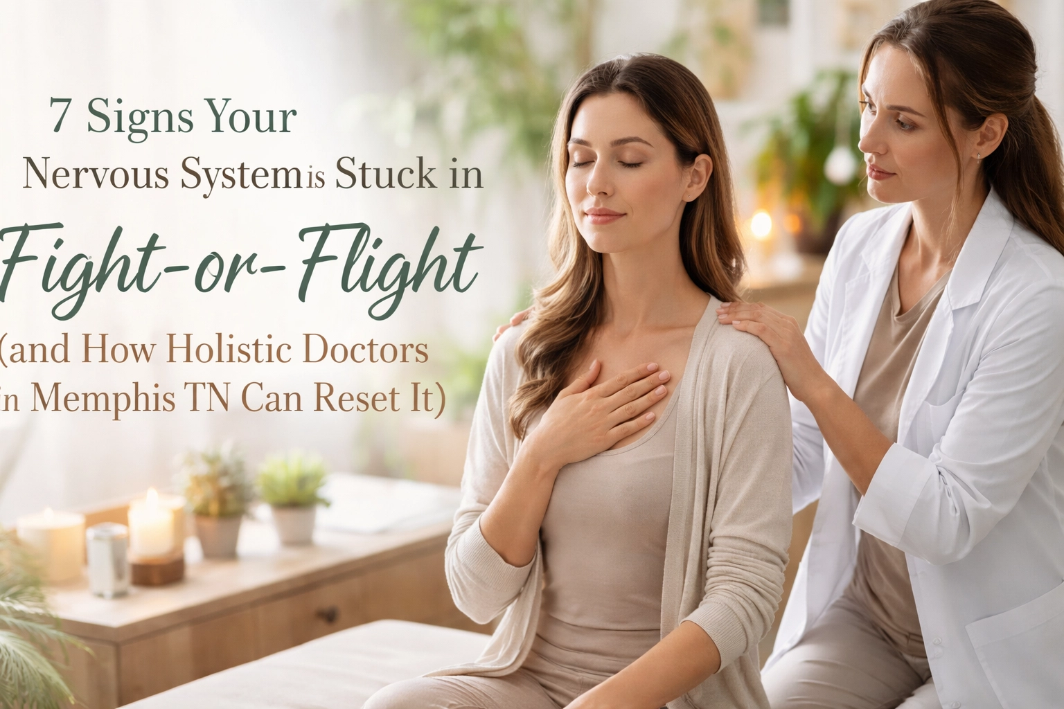 7 Signs Your Nervous System Is Stuck in Fight-or-Flight (and How Holistic Doctors in Memphis TN Can Reset It)