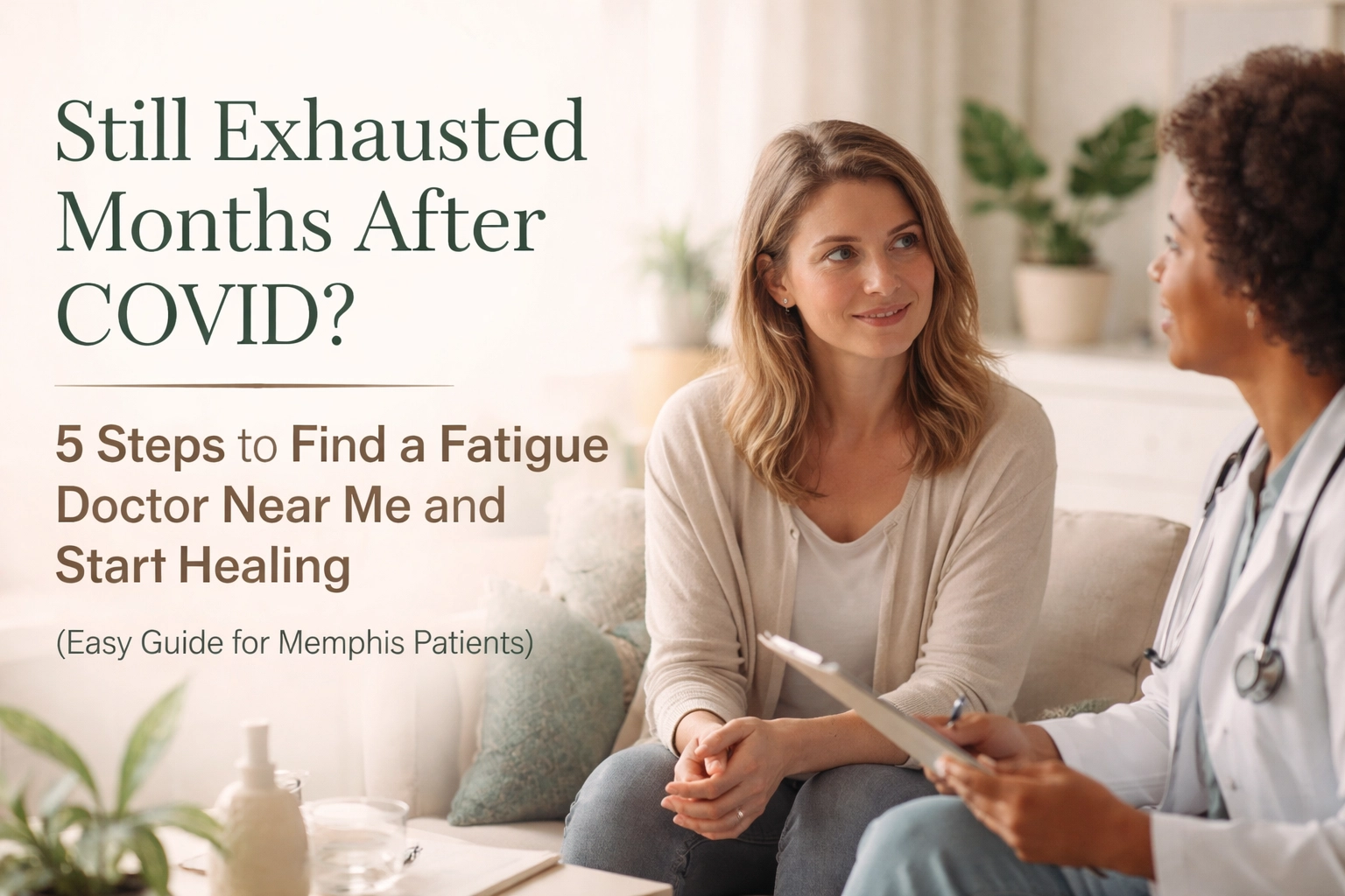 Still Exhausted Months After COVID? 5 Steps to Find a Fatigue Doctor Near Me and Start Healing (Easy Guide for Memphis Patients)