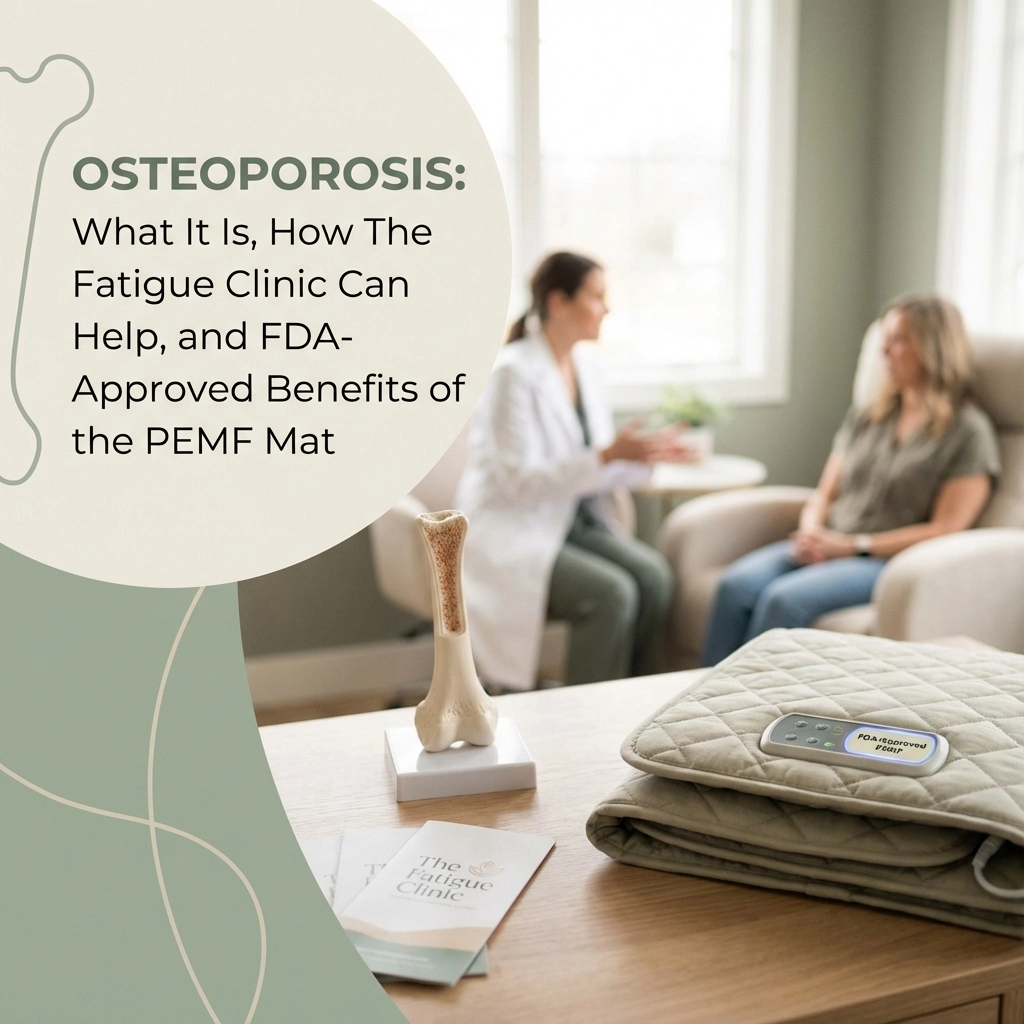 Osteoporosis: What It Is, How The Fatigue Clinic Can Help, and FDA-Approved Benefits of the PEMF Mat