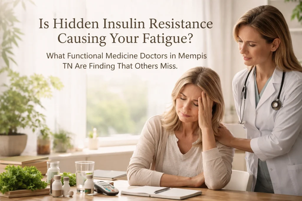 Woman looking fatigued, highlighting hidden insulin resistance and fatigue.