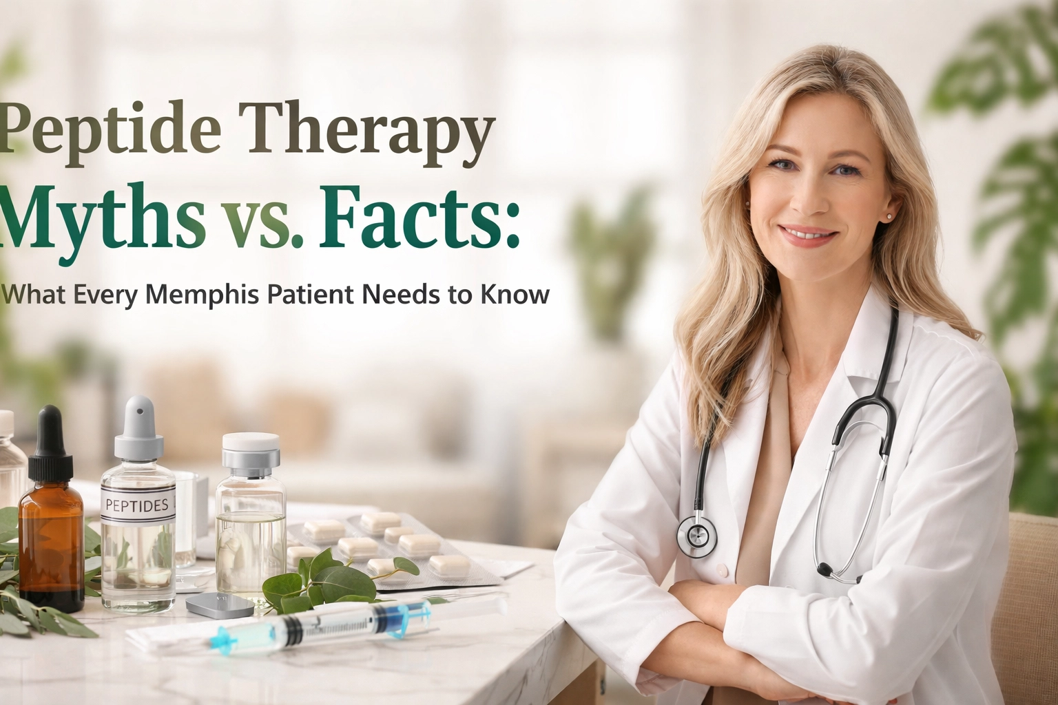 Peptide Therapy Myths vs. Facts: What Every Memphis Patient Needs to Know