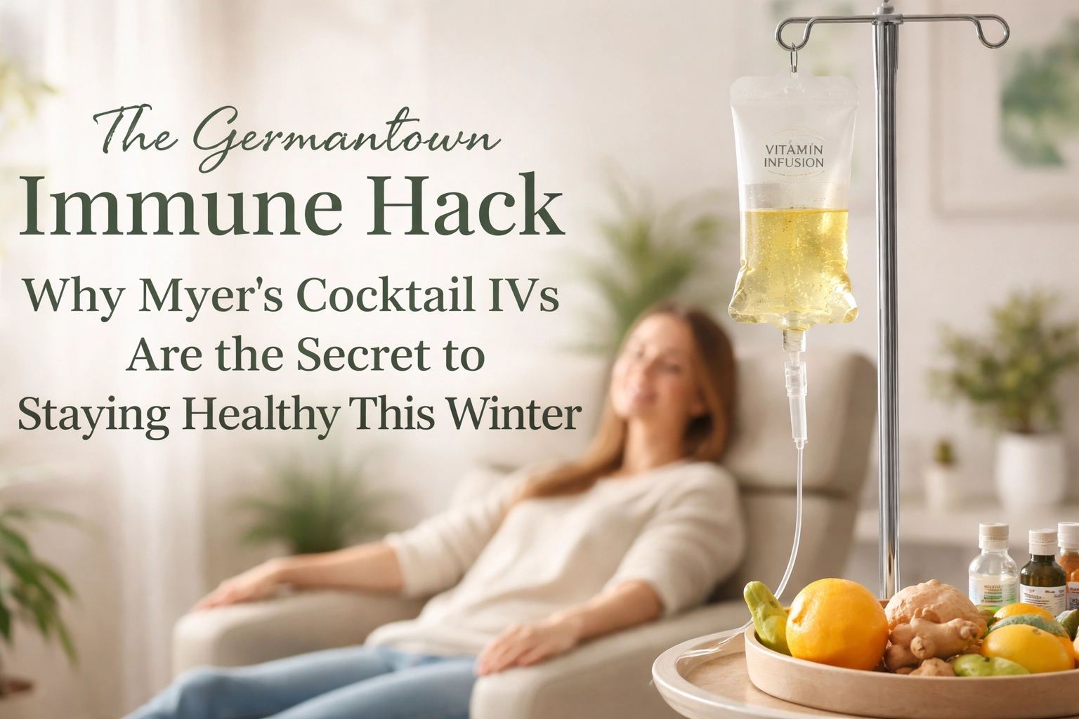 The Germantown Immune Hack: Why Myer’s Cocktail IVs Are the Secret to Staying Healthy This Winter