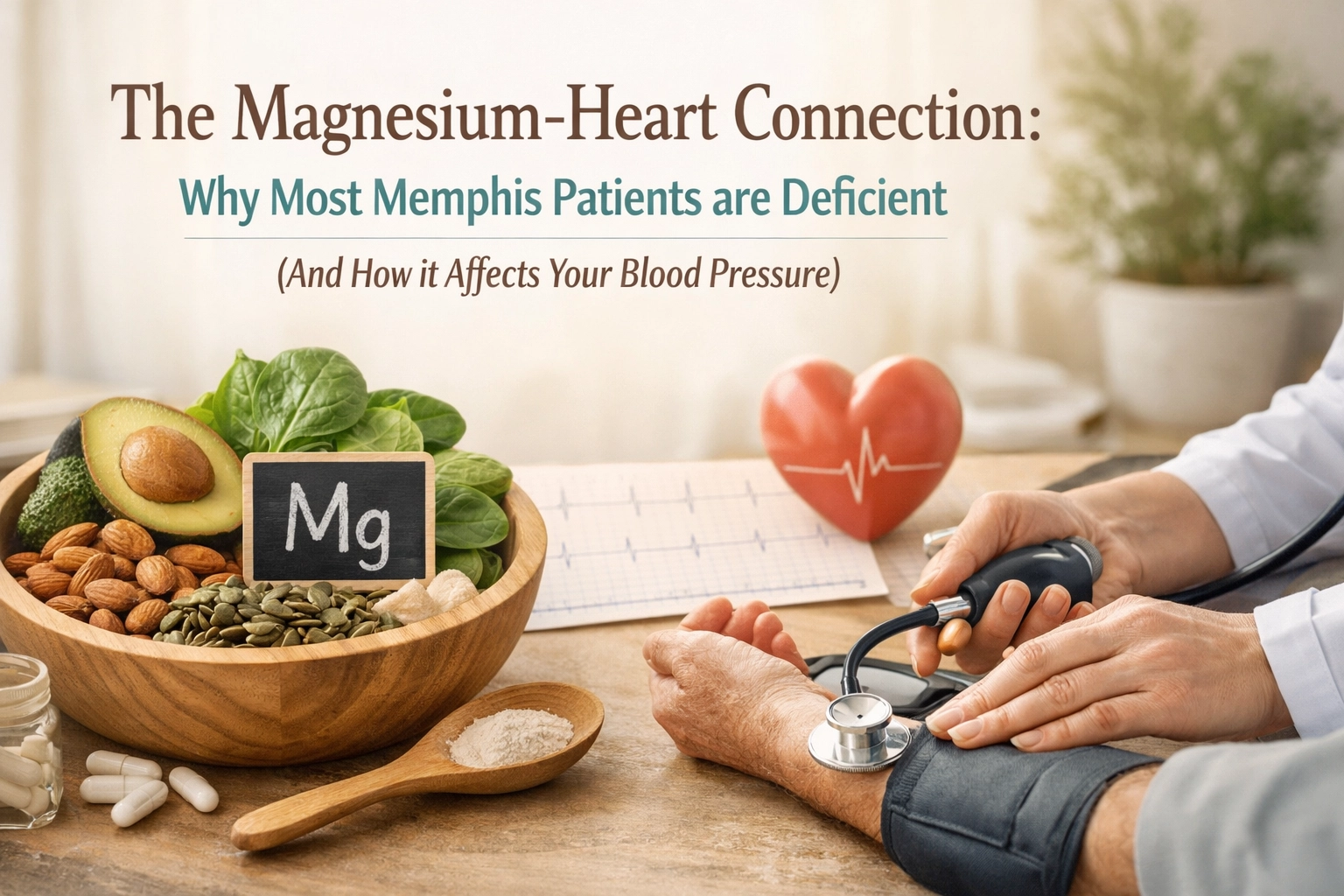 The Magnesium-Heart Connection: Why Most Memphis Patients are Deficient (And How it Affects Your Blood Pressure)