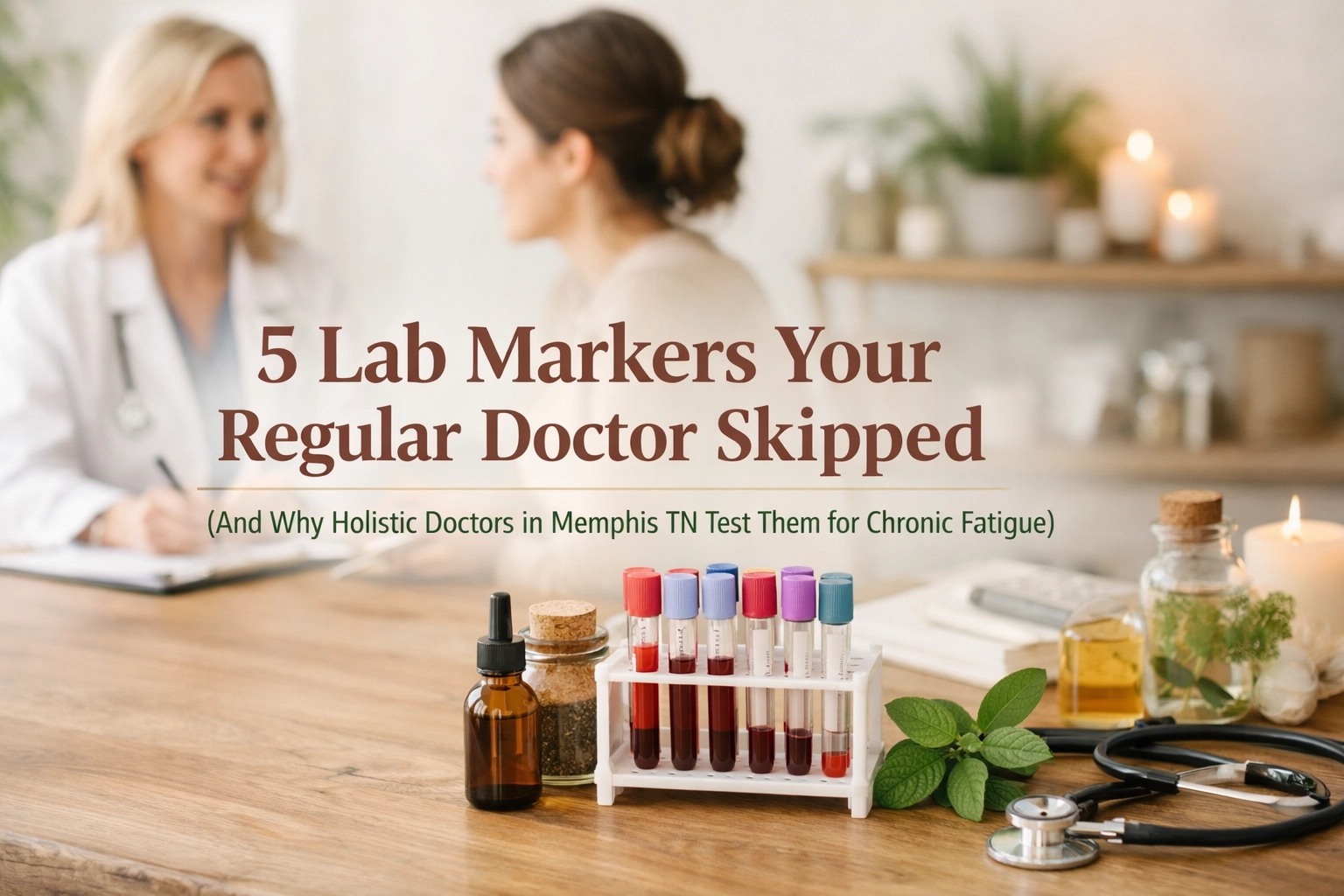 5 Lab Markers Your Regular Doctor Skipped (And Why Holistic Doctors in Memphis TN Test Them for Chronic Fatigue)