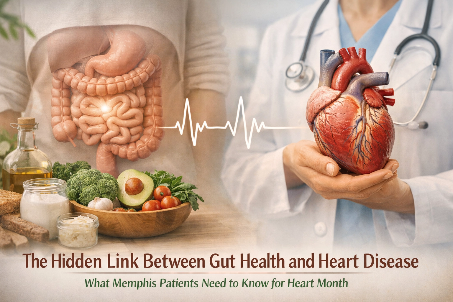 The Hidden Link Between Gut Health and Heart Disease: What Memphis Patients Need to Know for Heart Month
