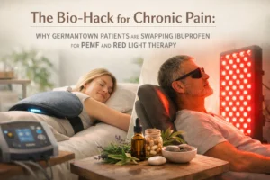The Bio-Hack for Chronic Pain: Why Germantown Patients are Swapping Ibuprofen for PEMF and Red Light Therapy