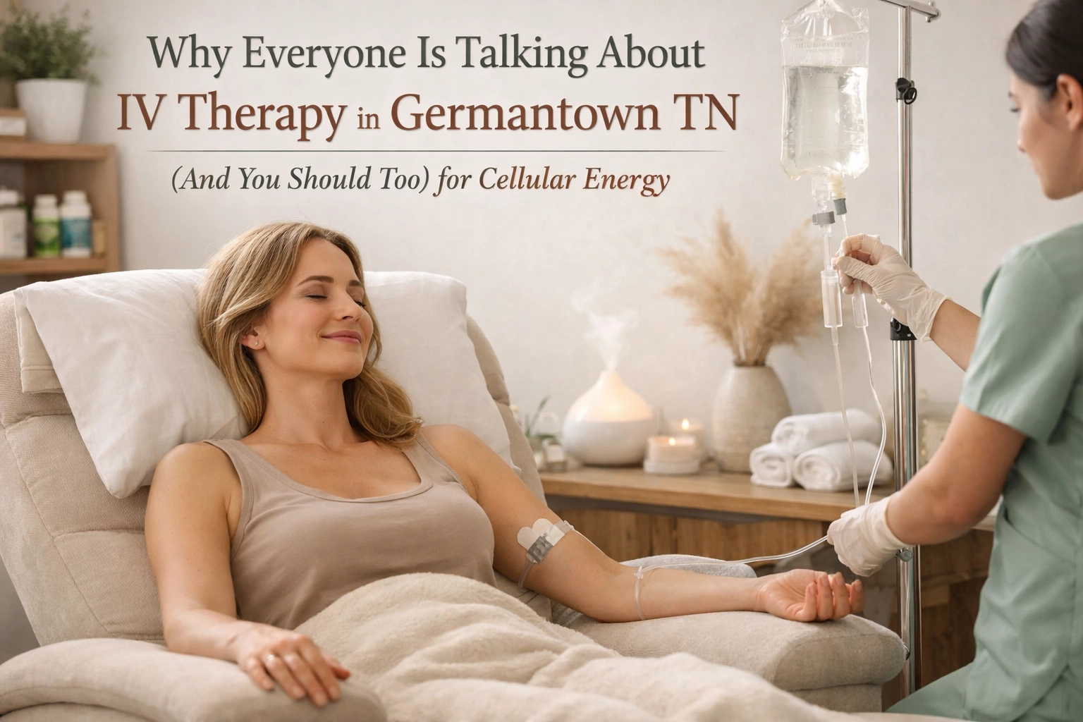 Why Everyone Is Talking About IV Therapy in Germantown TN (And You Should Too) for Cellular Energy