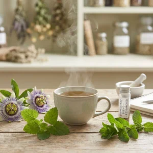 De-Stress with Every Sip: The Research Behind Our Proprietary Stress Tea (Featuring Lemon Balm, Passion Flower, and Spearmint)