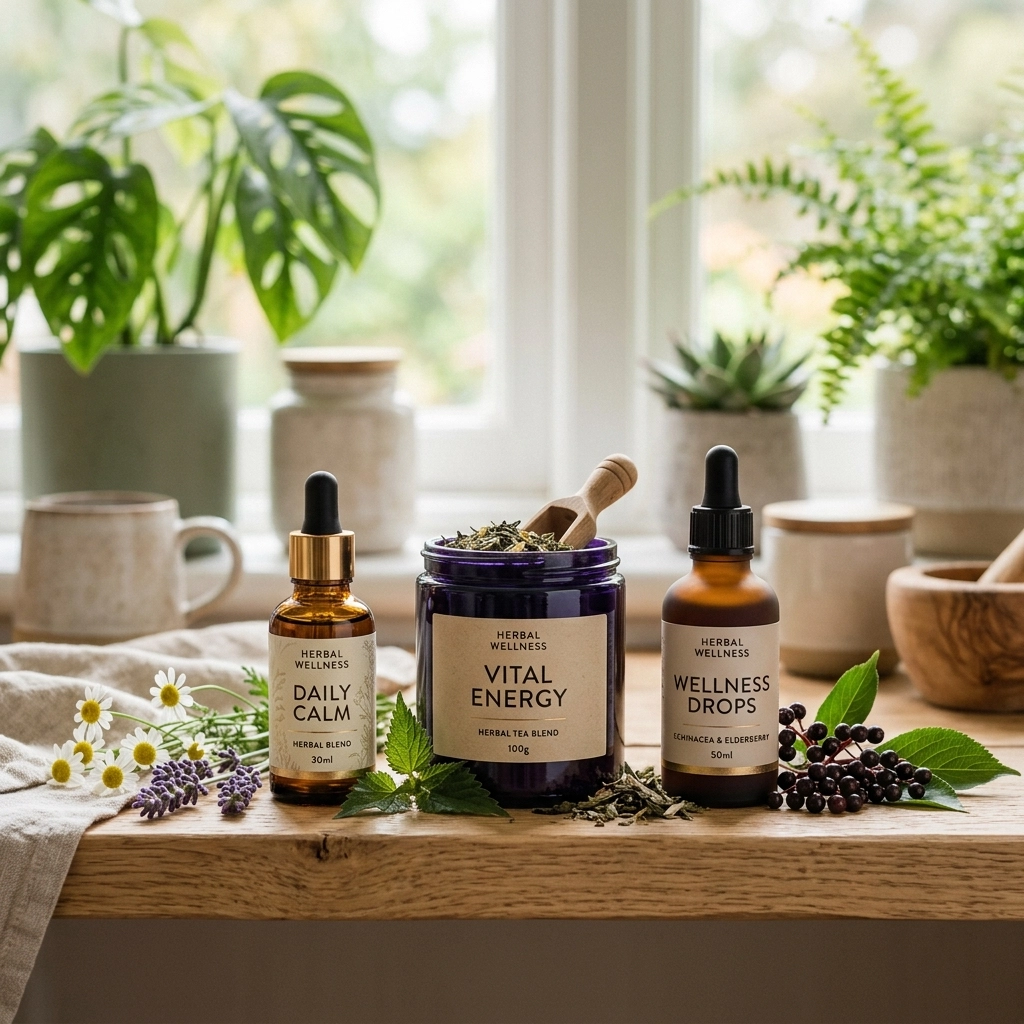 Client Resource: 1-Minute Guide : 3 Best-Selling Herbal Wellness Products for Your Daily Routine