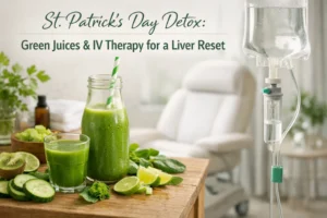 St. Patrick’s Day Detox: Green Juices & IV Therapy for a Liver Reset