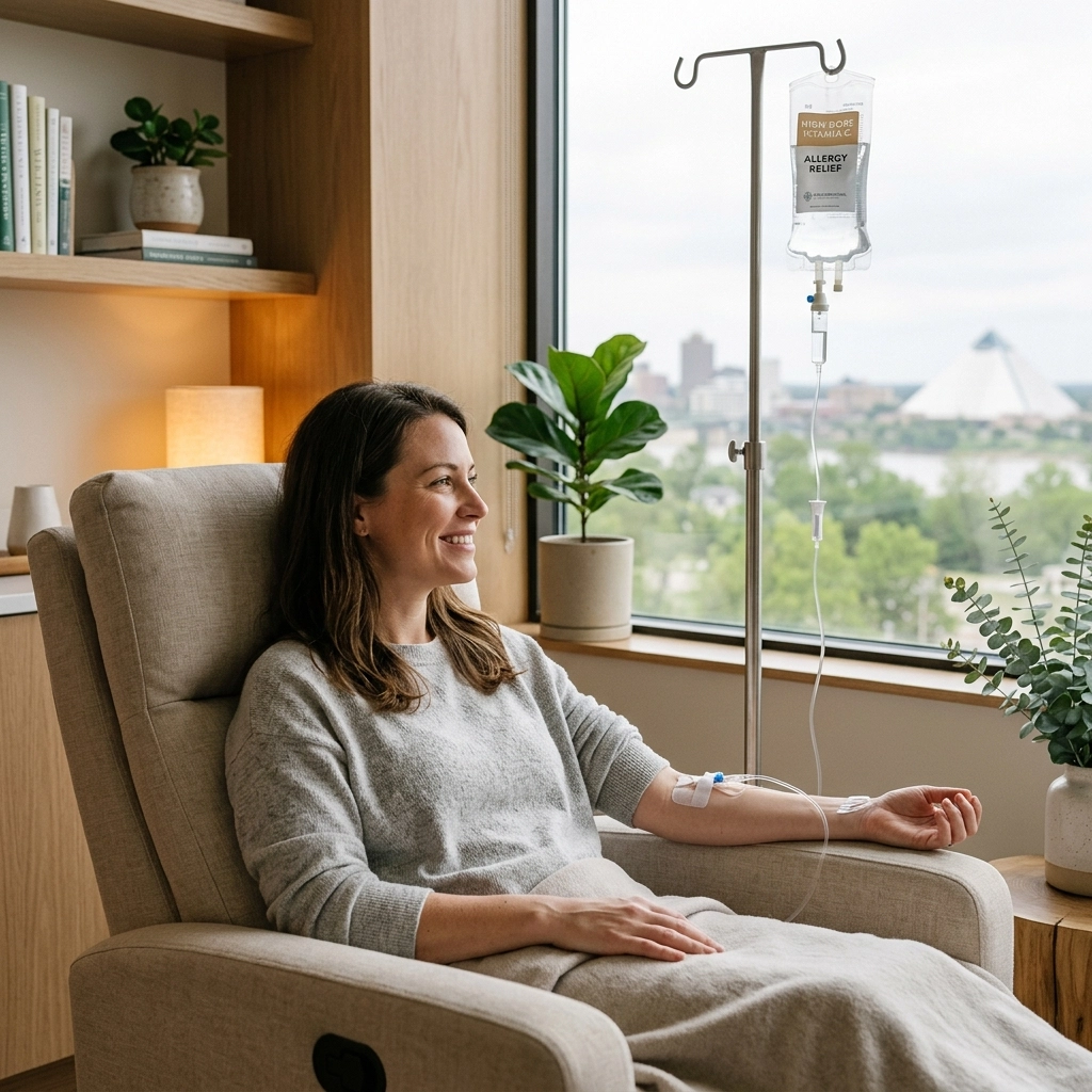 Breathe Easier: How High-Dose Vitamin C and IV Therapy Can Relieve Your Memphis Allergies