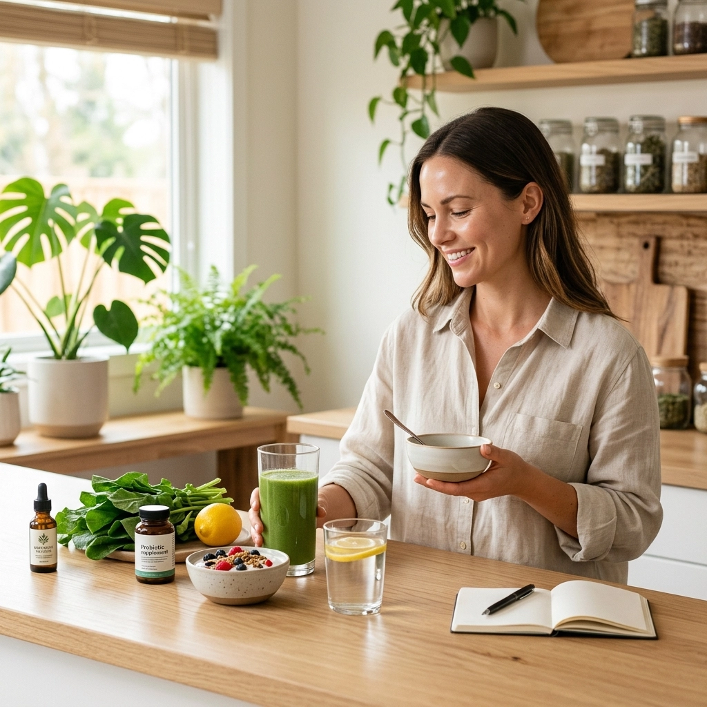 Client Resource: 1-Minute Guide : 3 Daily Habits to Support Your Gut-Skin Connection